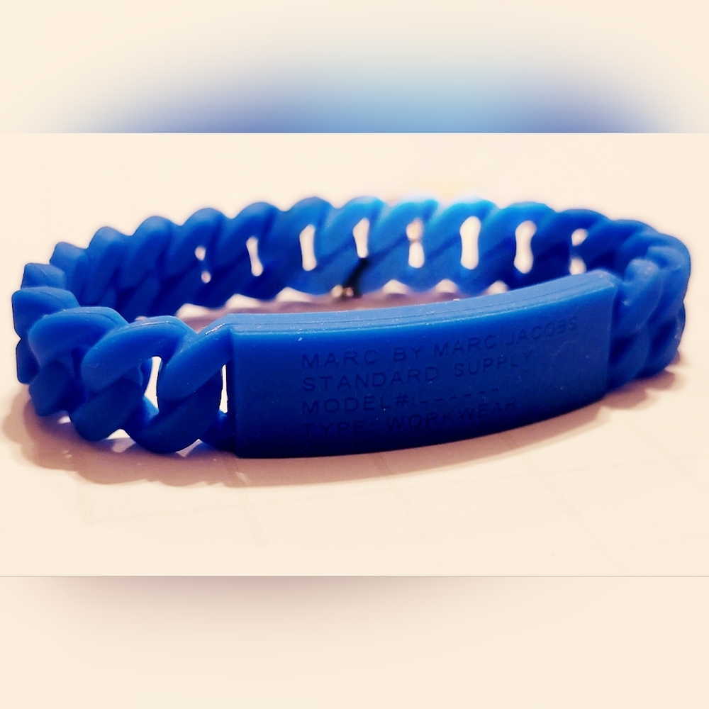 NWT Marc Jacobs Blue Chain Bracelet